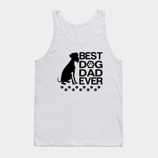 Best Dalmatian Dad Ever, Best Dog Dad Ever Tank Top